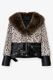 Leo Deri Detaylı Kürk