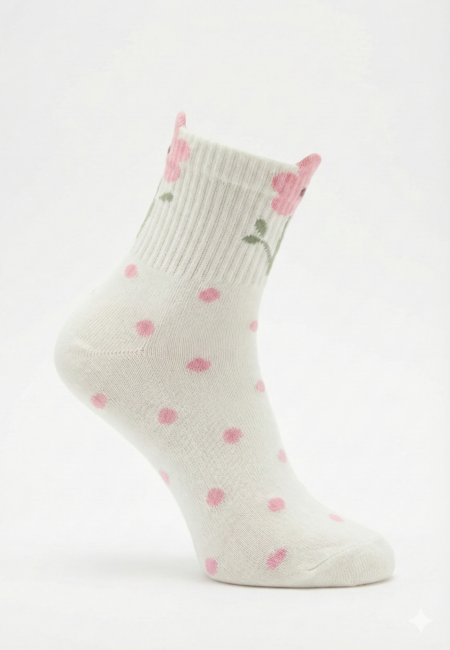 Flower Ultra-Light Çorap