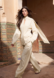 Elia Bağlamalı Ceket Pantolon Takım-RS901298