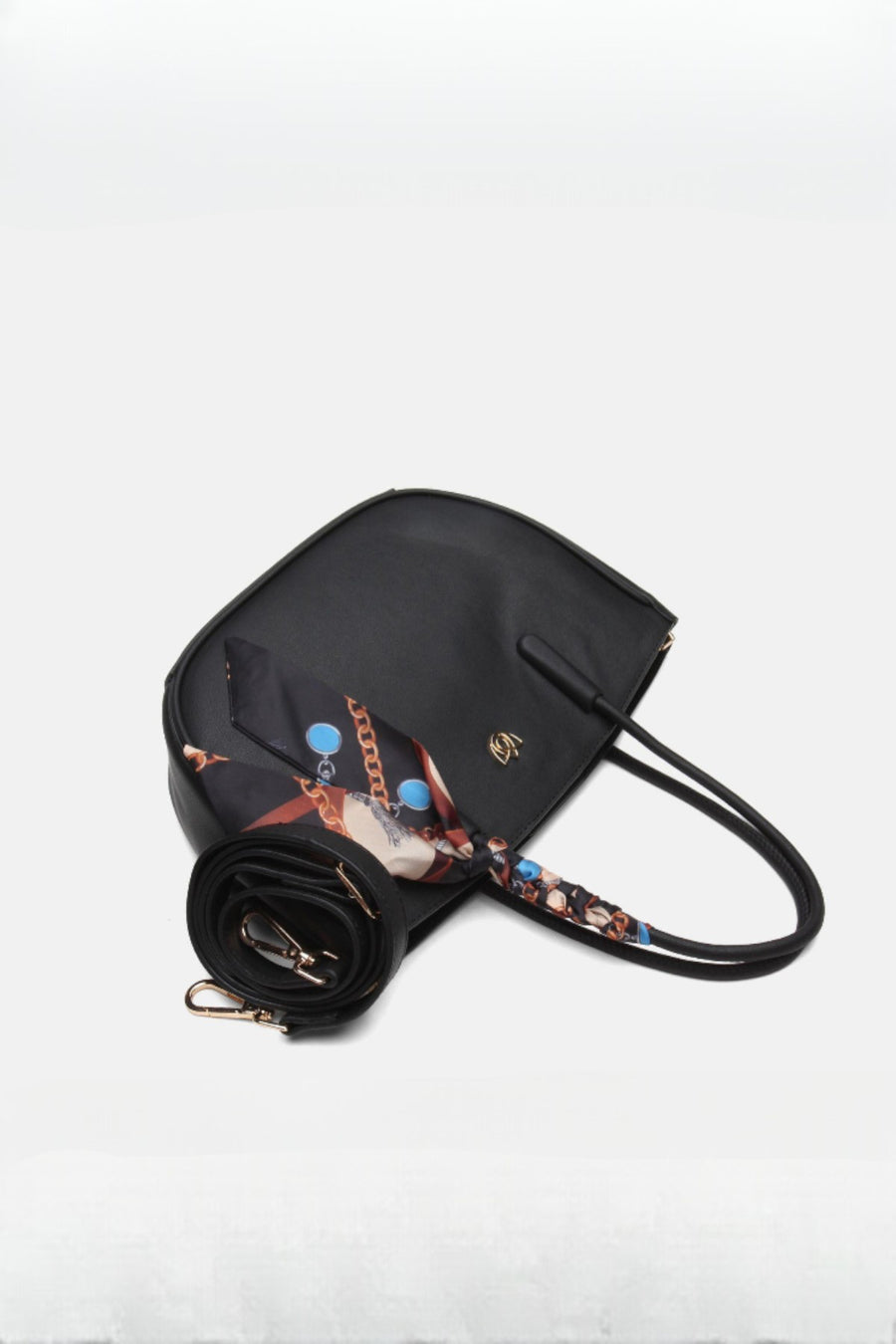 Nisa Eşarplı Kadın Çantası Siyah