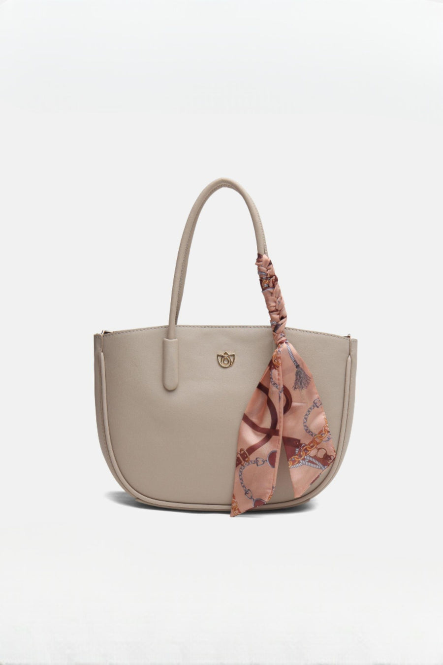 Nisa Eşarplı Kadın Çantası Vizon