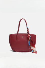 Nisa Eşarplı Kadın Çantası Bordo