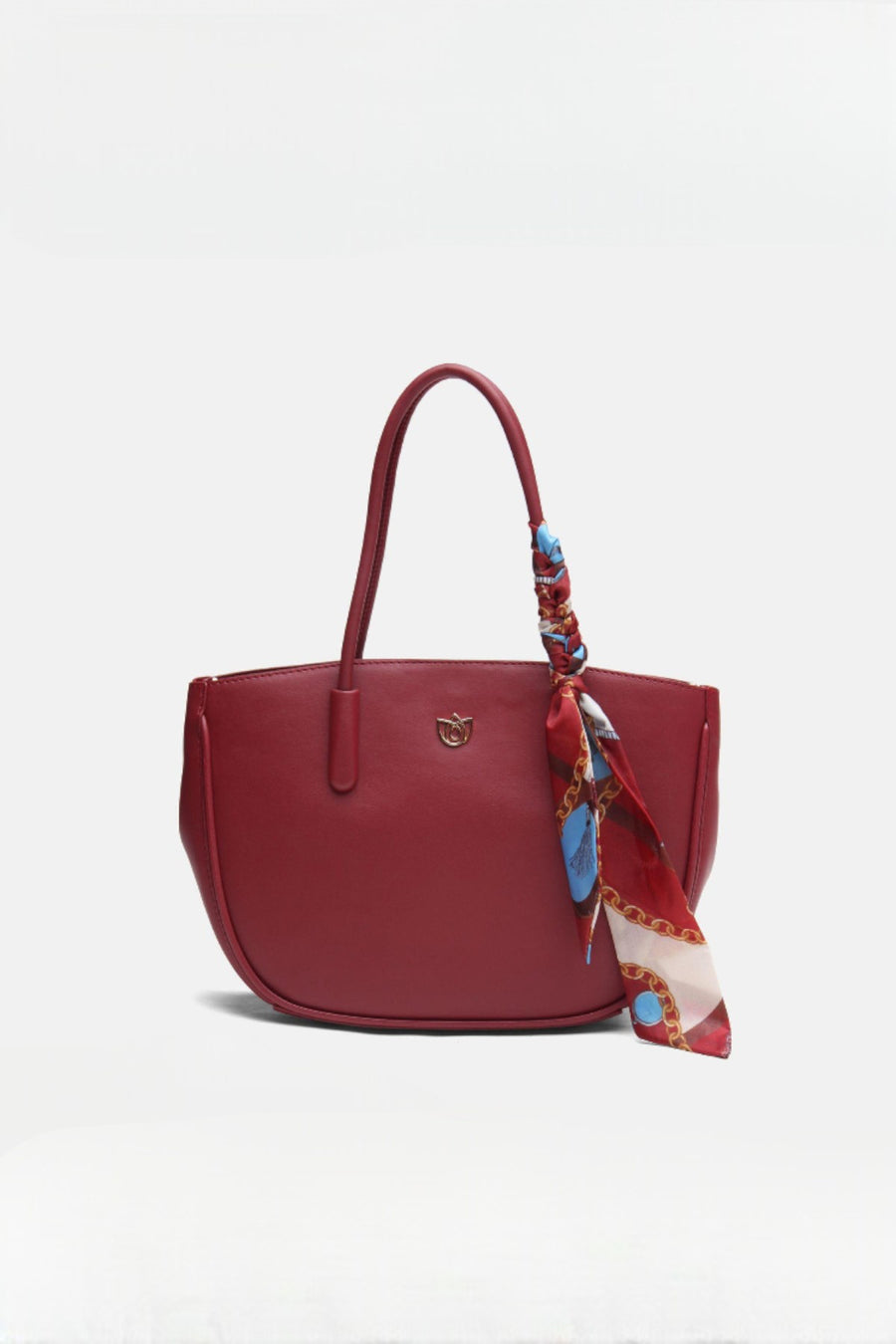 Nisa Eşarplı Kadın Çantası Bordo