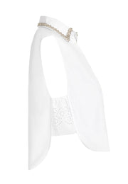 Taş İşlemeli Gömlek Yakalık