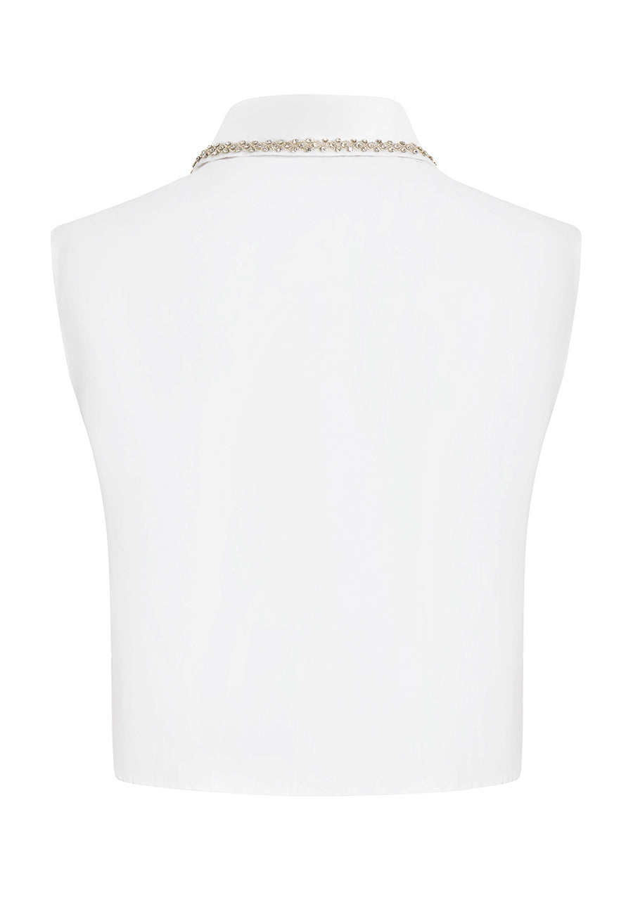 Taş İşlemeli Gömlek Yakalık