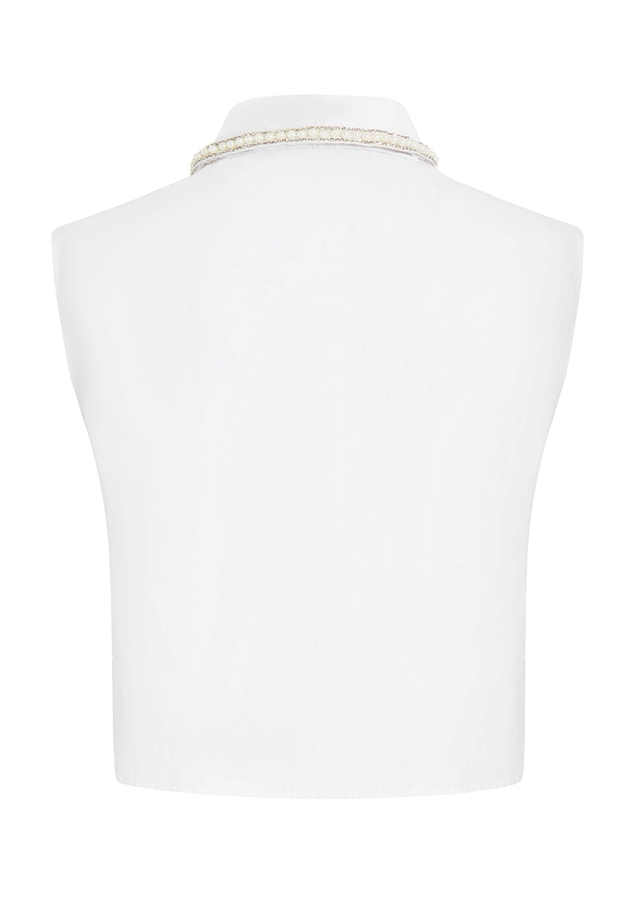 İnci Detaylı Yaka Gömlek Yakalık