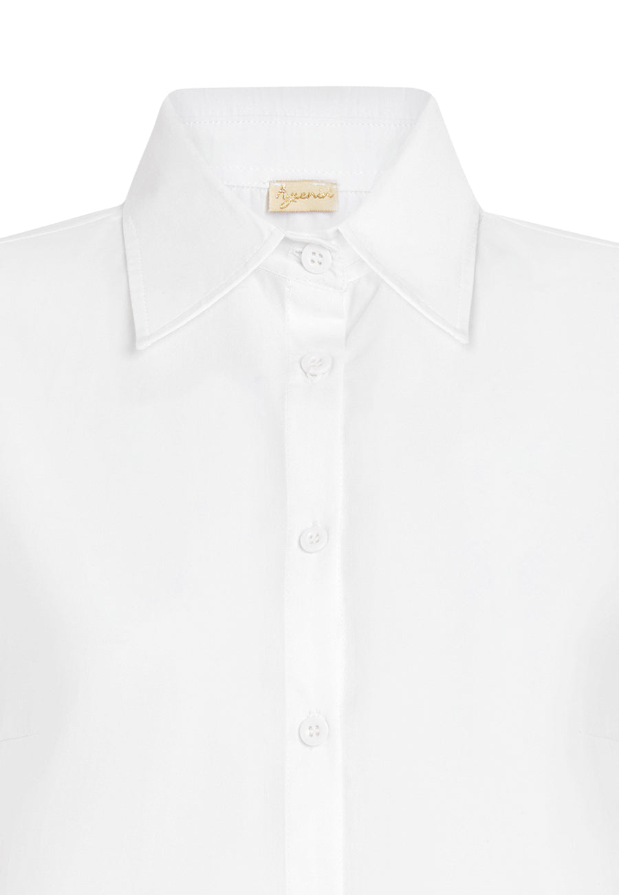 Gömlek Yaka Boyunluk Beyaz