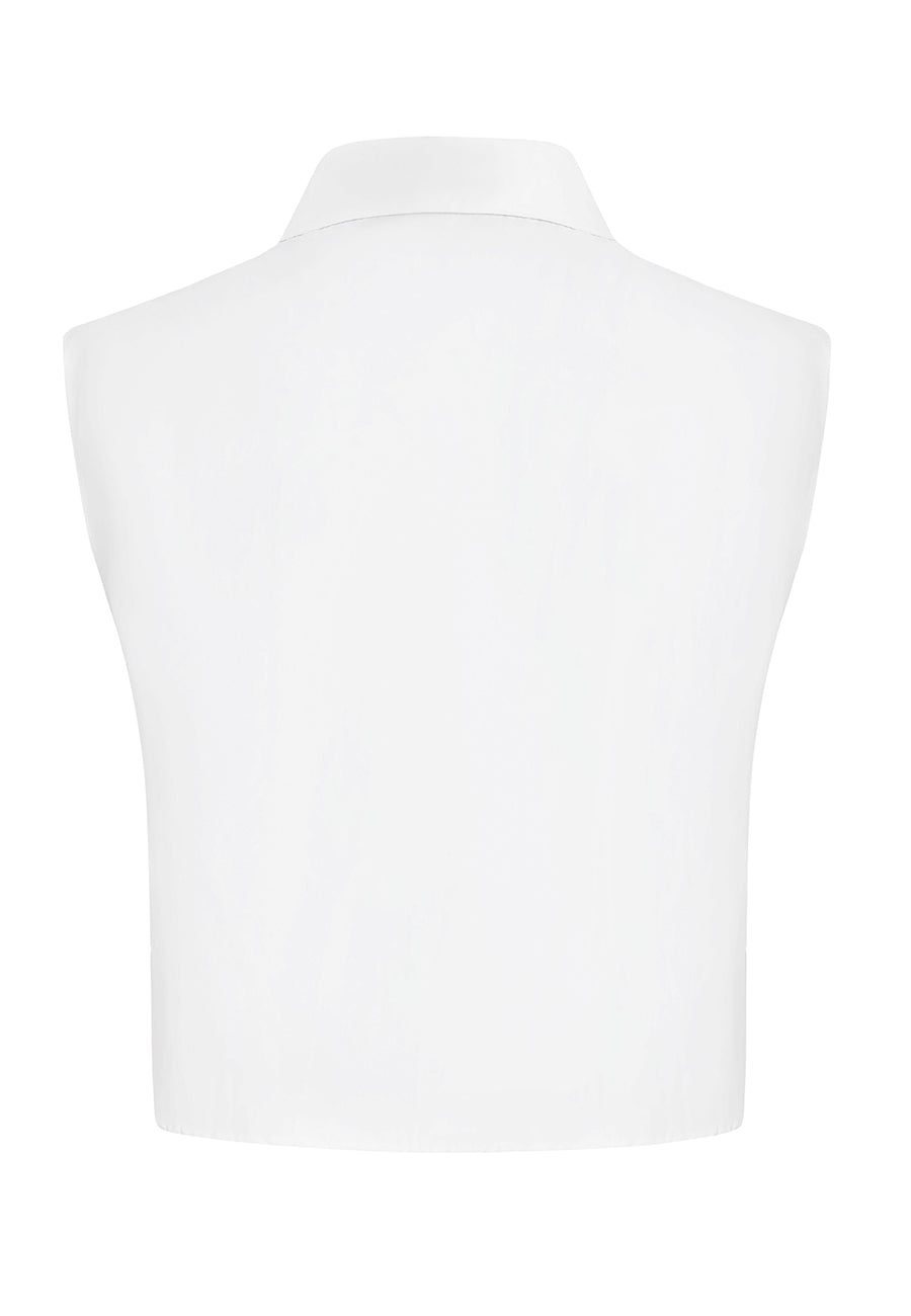 Gömlek Yaka Boyunluk Beyaz