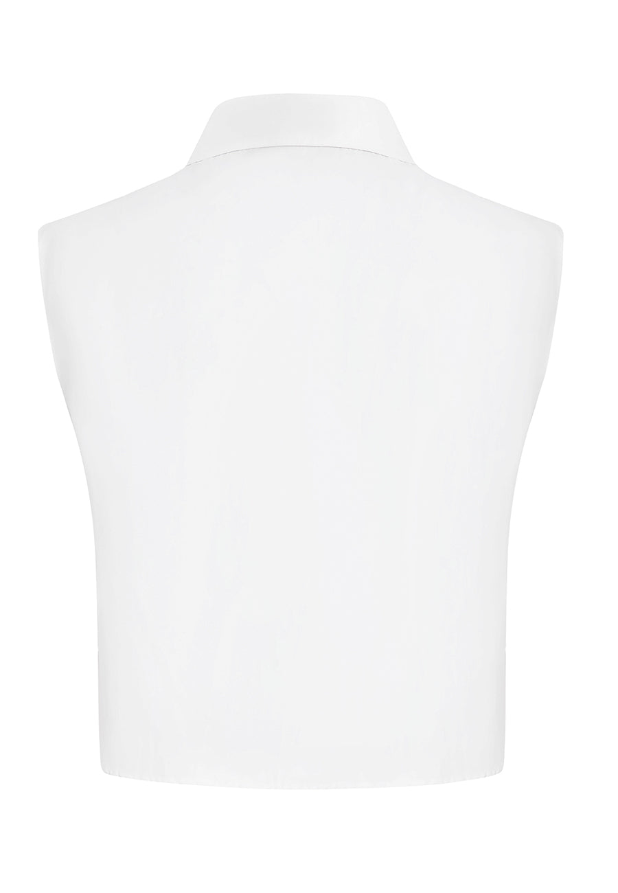 Dantel Fularlı  Gömlek Yakalık