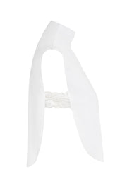 Yarım Boğazlı Boyunluk-Beyaz