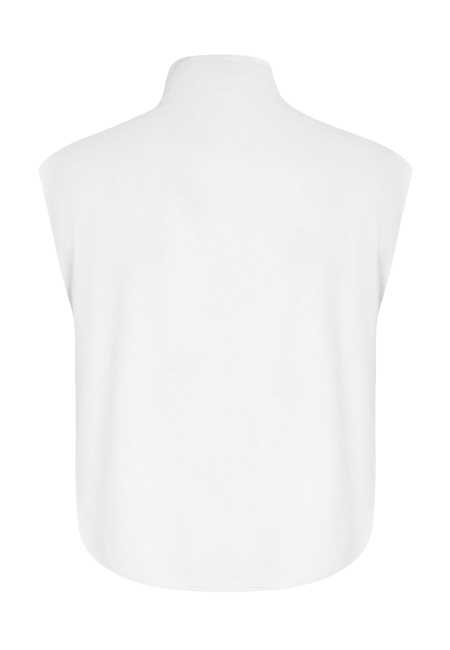 Yarım Boğazlı Boyunluk-Beyaz