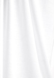 Penye Sıfır Kol Beyaz İçlik