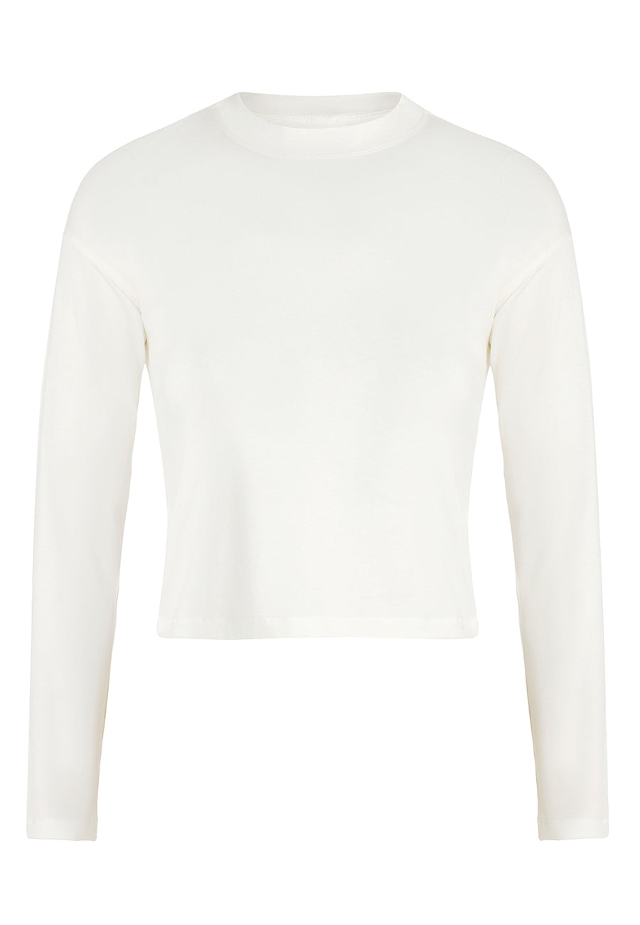 Basic Crop Uzun Kollu İçlik