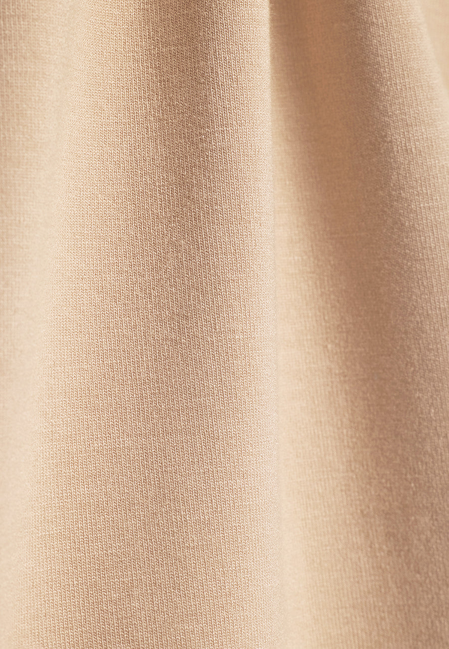 Yarım Boğazlı Boyunluk-Krem