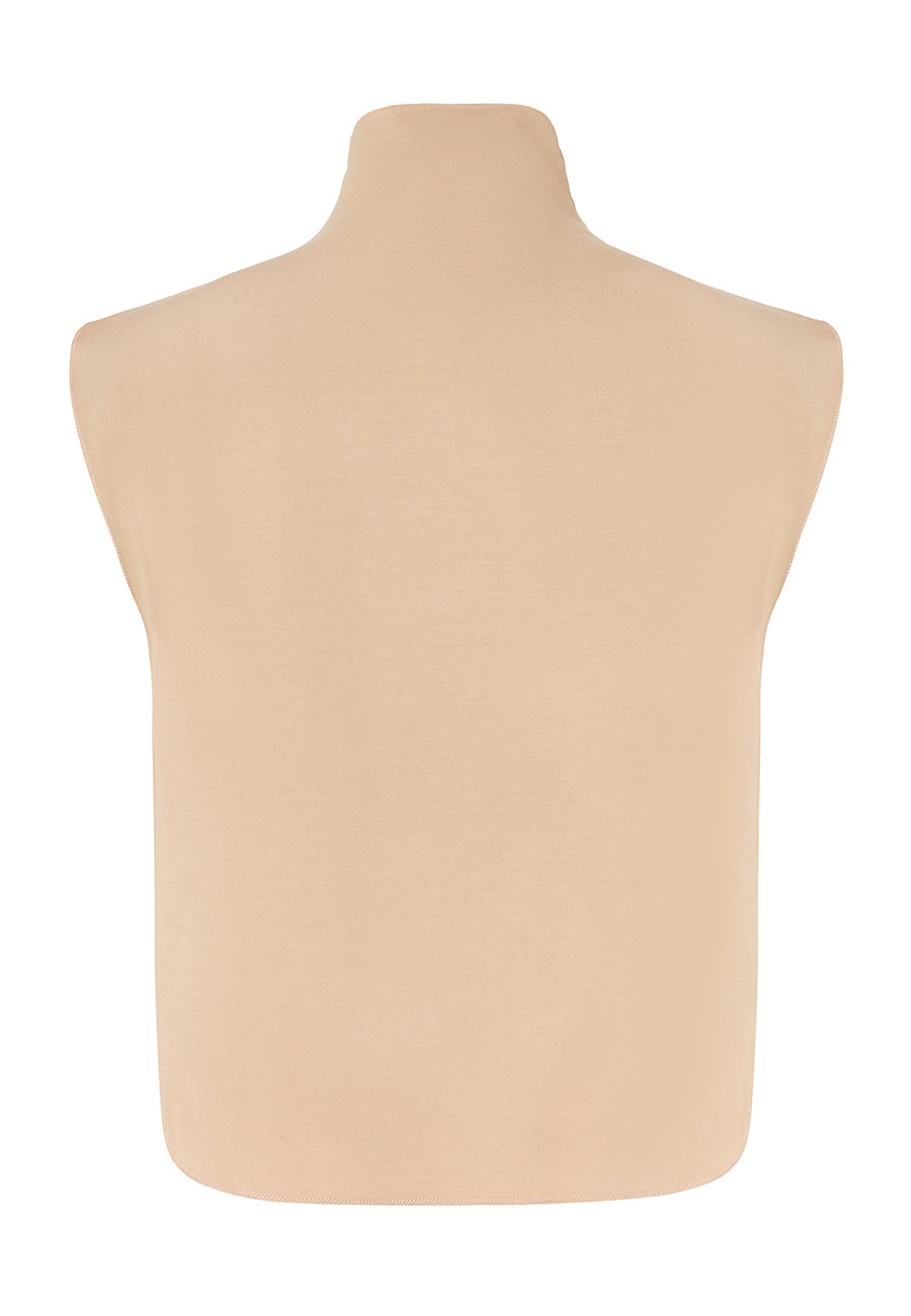 Yarım Boğazlı Boyunluk-Krem