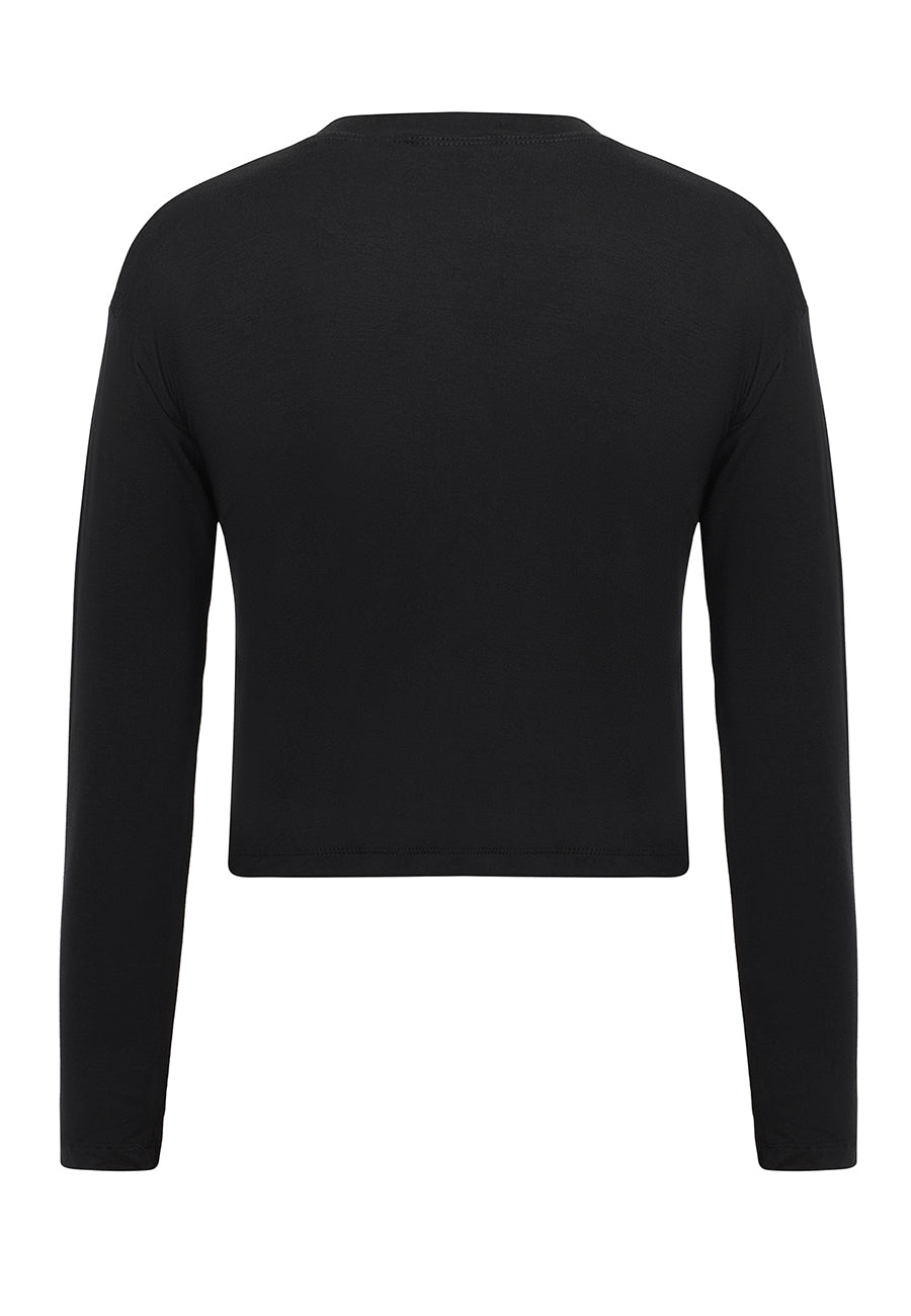 Basic Crop Uzun Kollu İçlik