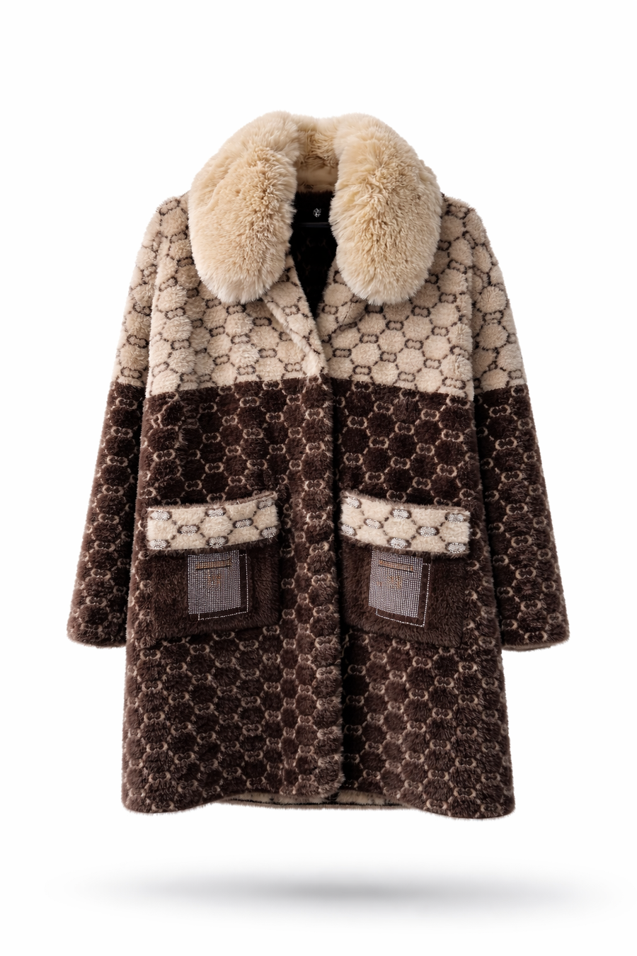 İthal Angora Kürk Kahve