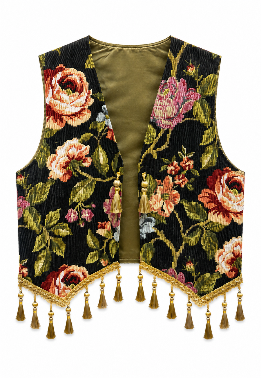 Vintage Meadow Yelek