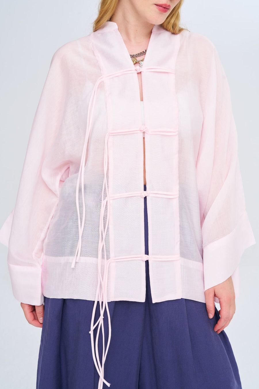 Çin Yaka Oversize Kimono 34991