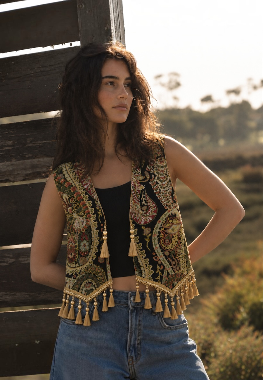 Vintage Meadow Yelek No/1