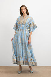 Long Dress Denım-IBN4001