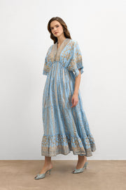 Long Dress Denım-IBN4001
