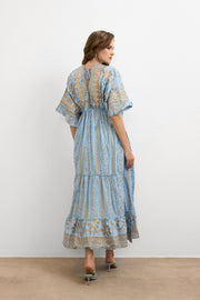 Long Dress Denım-IBN4001