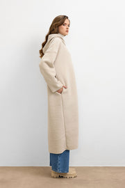 Teddy Buklet Kaban Krem