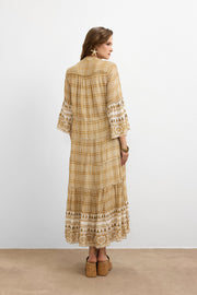 IBBN-43039 Bej Harmony Elbise