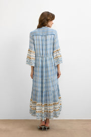 IBBN-43039 Mavi Harmony Elbise