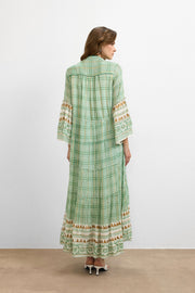 IBBN-43039 Yeşil Harmony Elbise