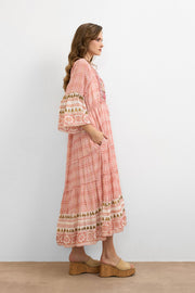 IBBN-43039 Pembe Harmony Elbise