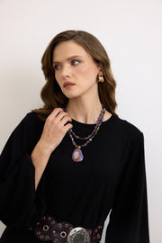 Amethyst Dream Doğal Taş Kolye