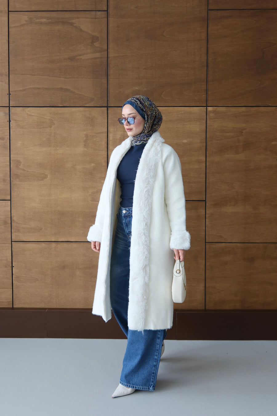 Önü Kürklü Angora Kaban