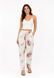 Rosalie Keten Pantolon Beyaz