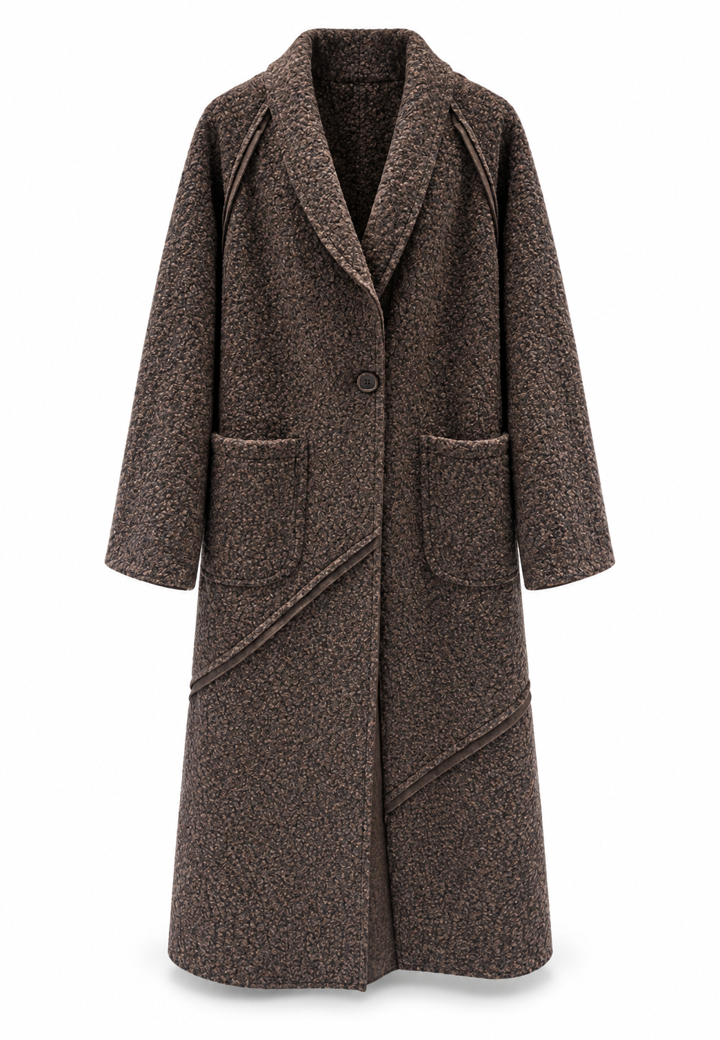 Cepli Buklet Uzun Kaban | RS1093 Kahverengi