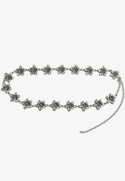 Zamak Çiçek Detaylı Kemer