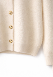 Fiyonk Detaylı Yumuşak Dokulu Triko Hırka