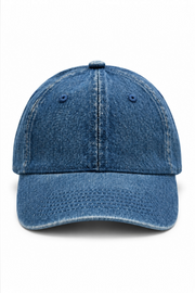 Yıkamalı Denim Kap Şapka RS31SPK | Mavi