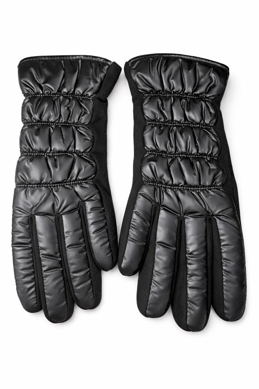 Kapitone Siyah Eldiven