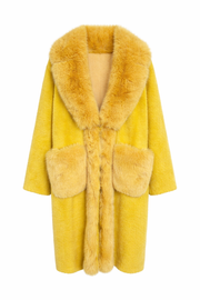 İthal Angora Kürk Sarı