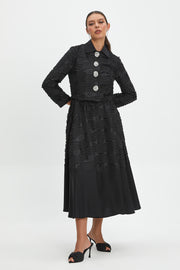 Kadın İkili Takım – Zarif Taşlı Detaylar ve Özgün Kumaş Dokusu – Özel Gün ve Davetler İçin Şık Tasarım