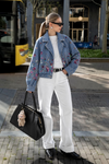Moonflower Denim Ceket