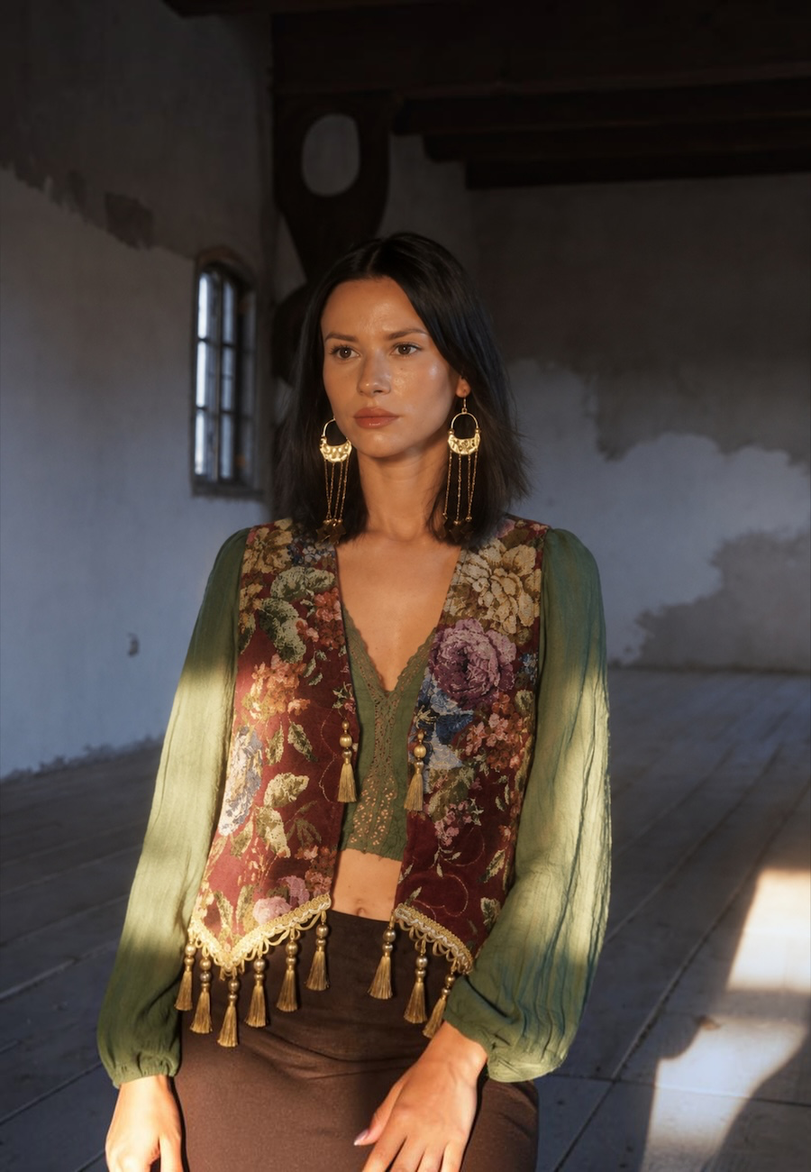 Vintage Meadow Yelek No/3