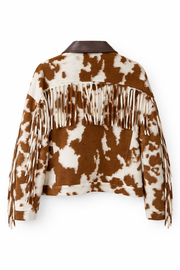 LD3333 Püsküllü Wild Ceket Camel