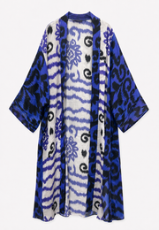 Etnik Desen Viskon Kimono