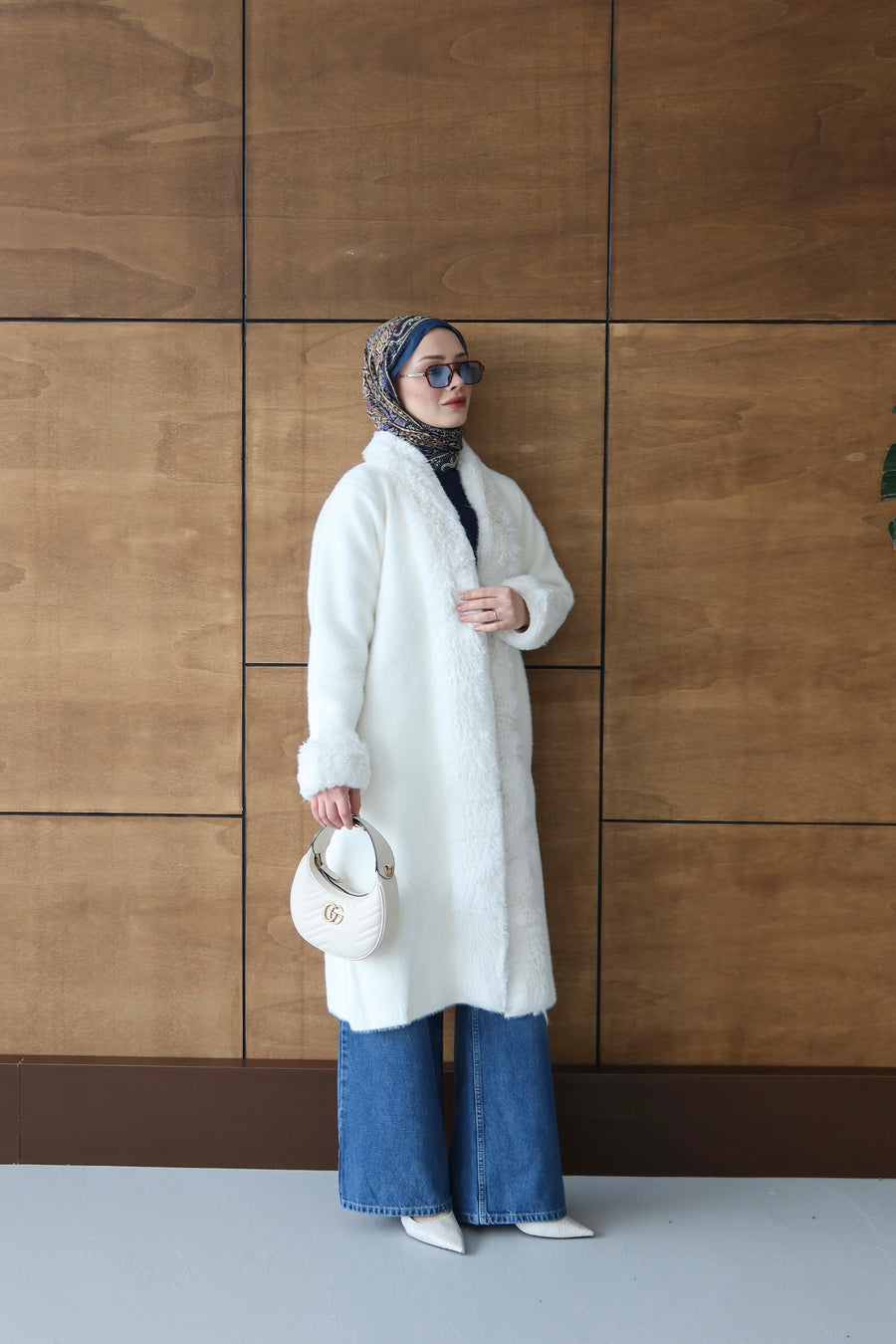 Önü Kürklü Angora Kaban