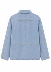 İşleme Denim Ceket