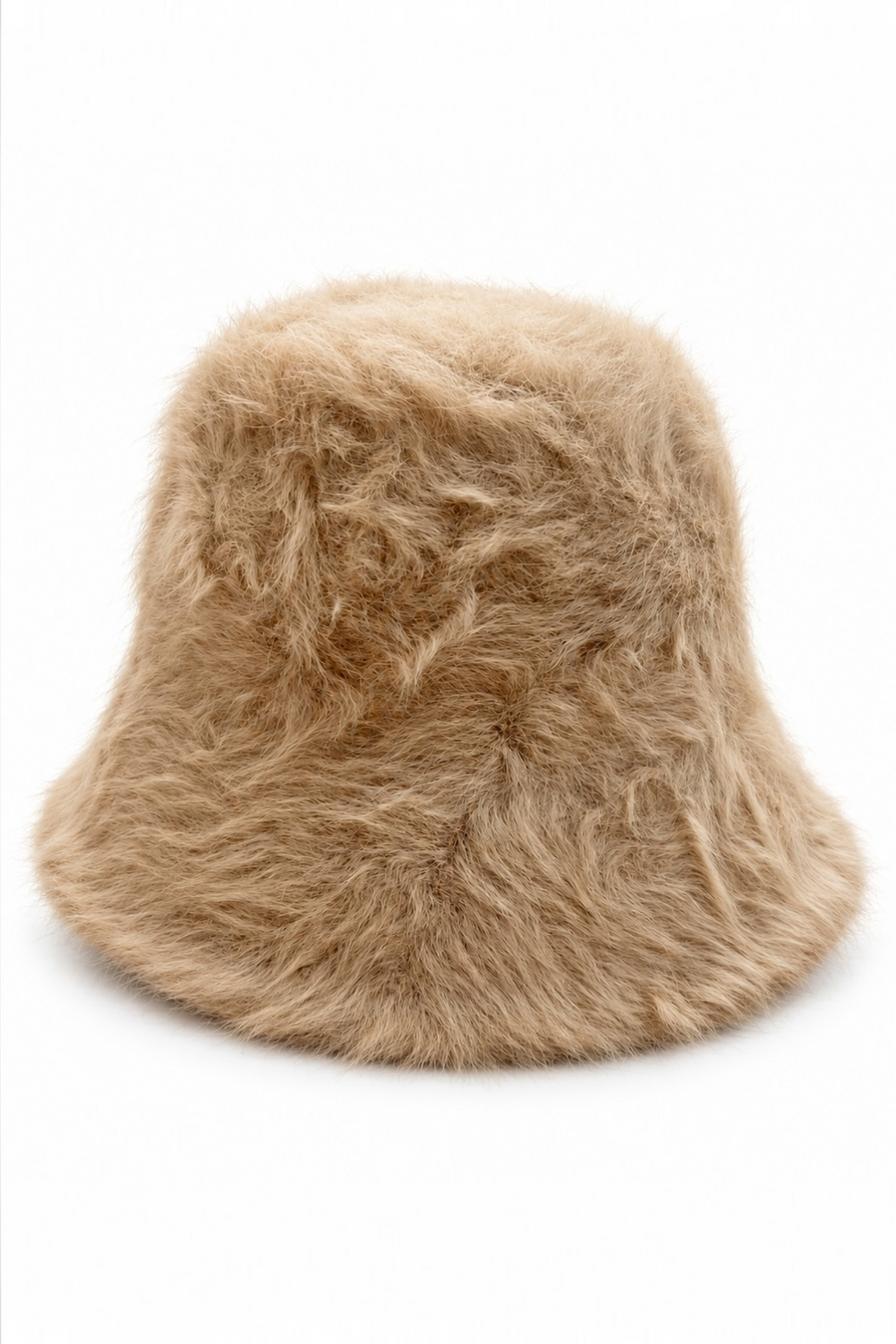 Yünlü Keçe Bucket Şapka RS1147SPK | Camel
