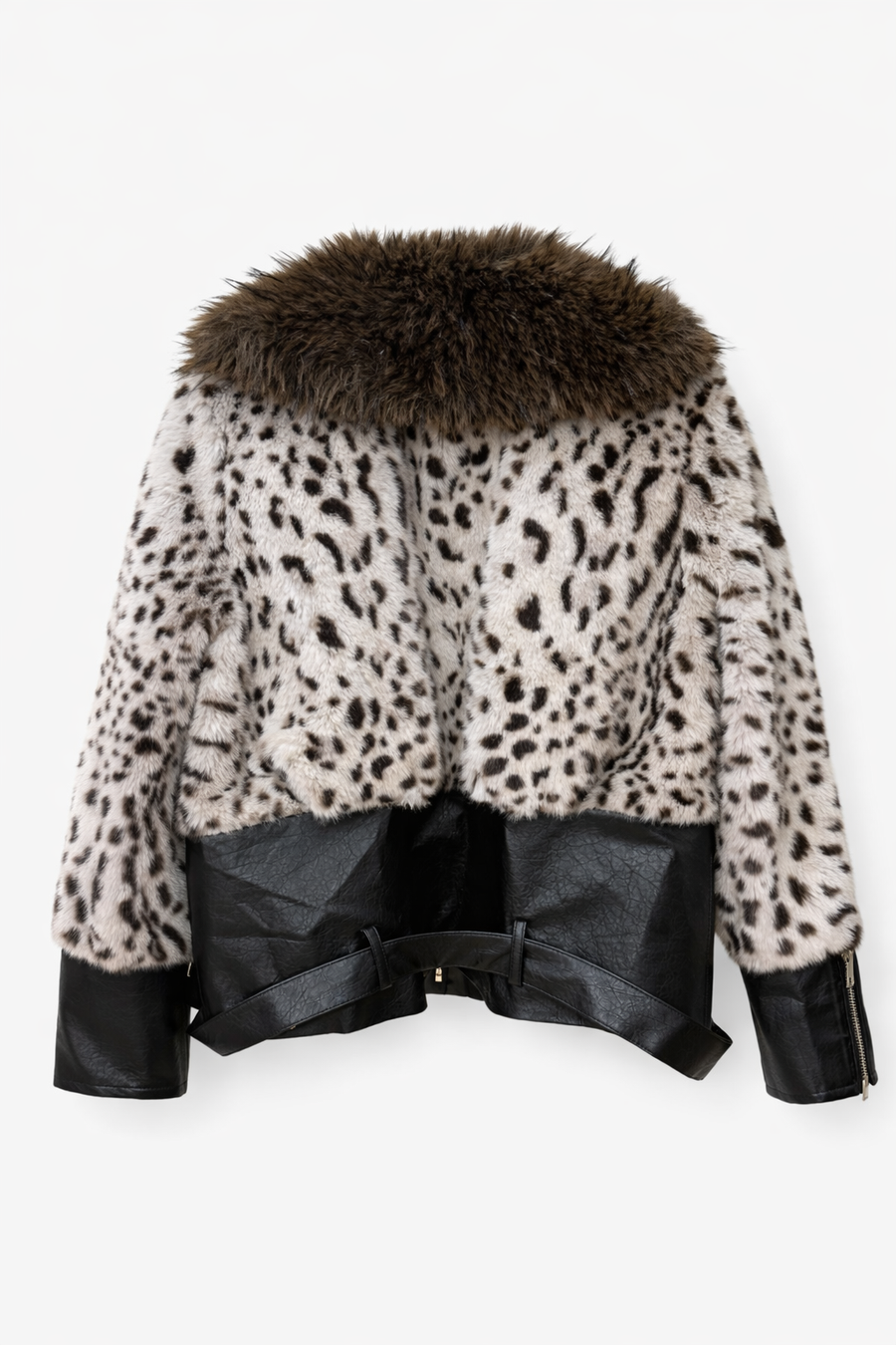 Leo Deri Detaylı Kürk